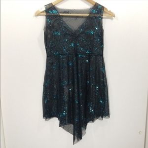 Sheer Sequin Dancewear